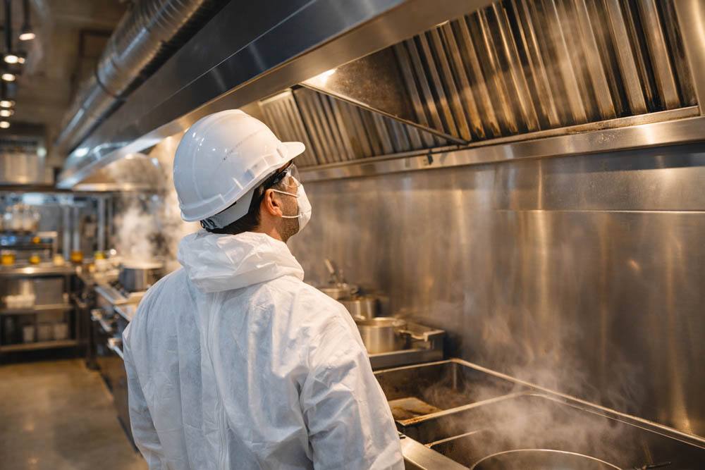 Rens av kjøkkenventilator